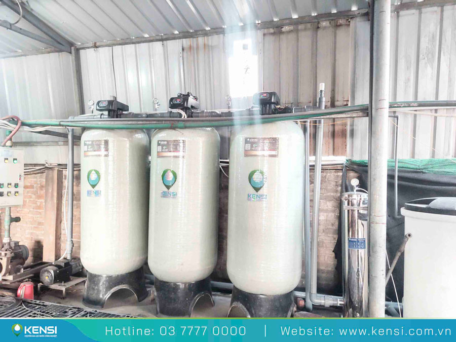 Thiết bị lọc tổng công suất lớn, cung cấp đủ nước sạch cho các nhu cầu