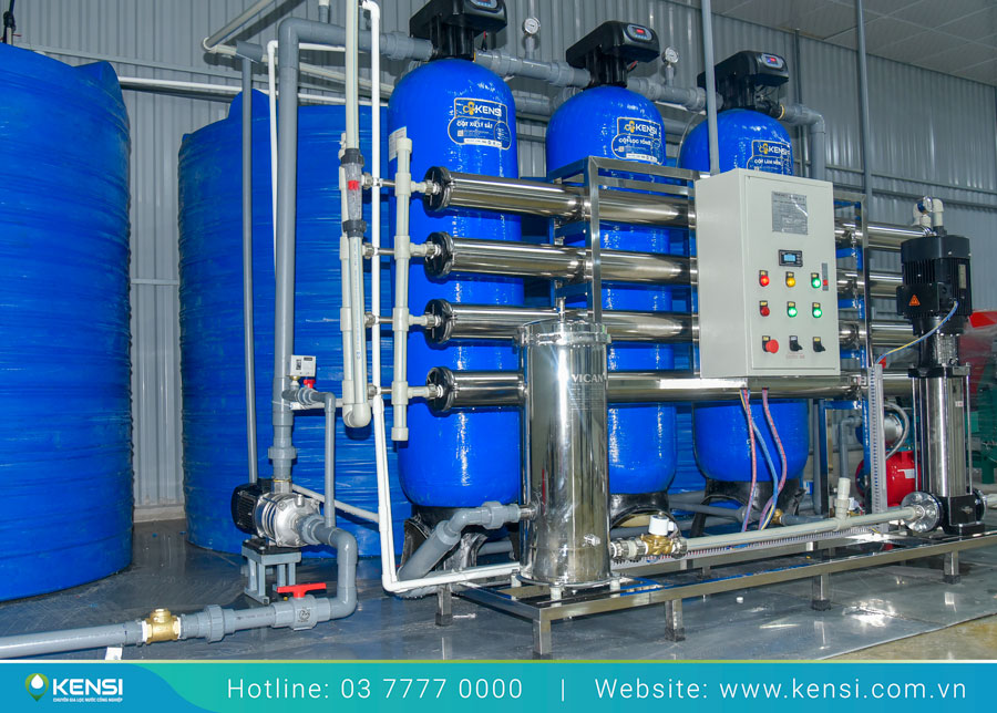 Hệ thống lọc nước công nghiệp giúp tối ưu các khoản chi phí cho nhà xưởng