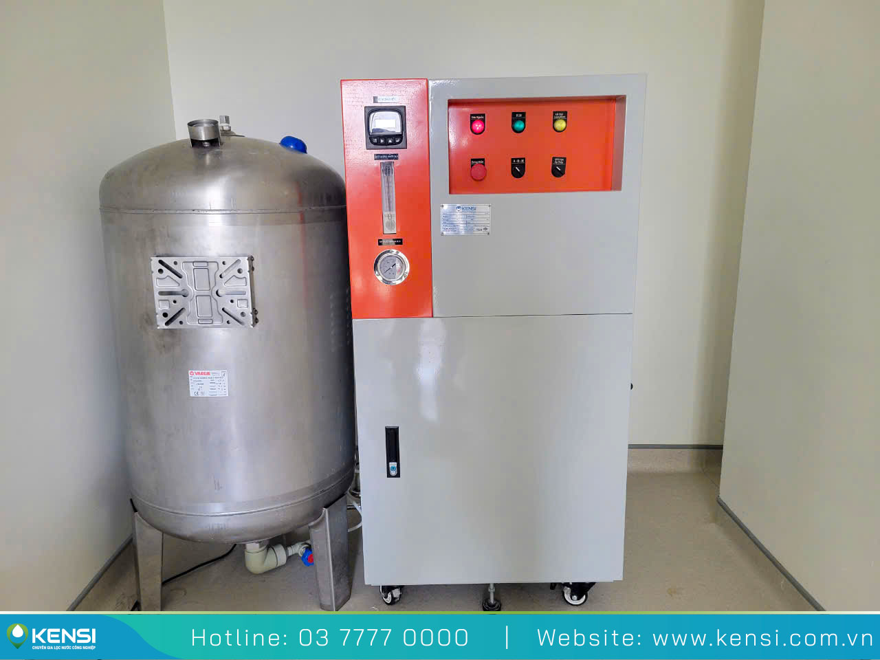 Máy lọc nước RO lắp cho Bệnh viện 108