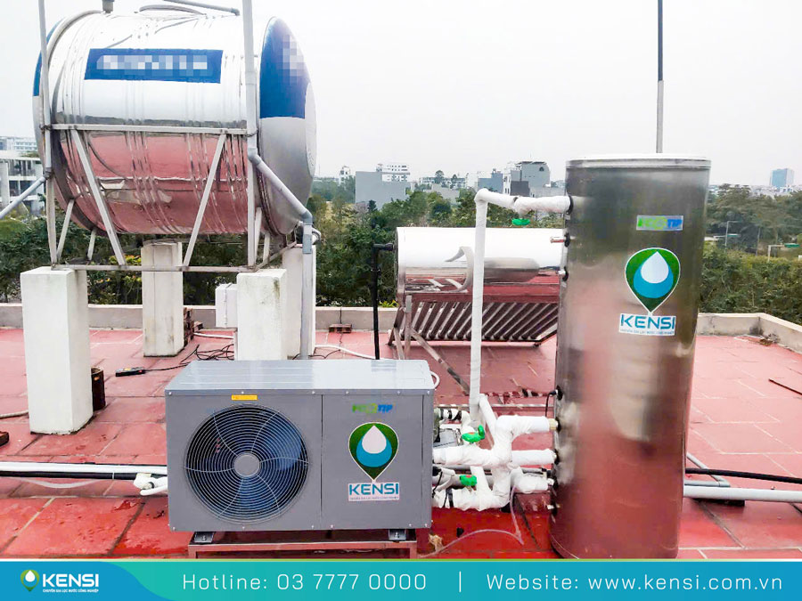 Hệ thống bơm nhiệt Heat Pump ECO1.5 lắp tại Hà Nam