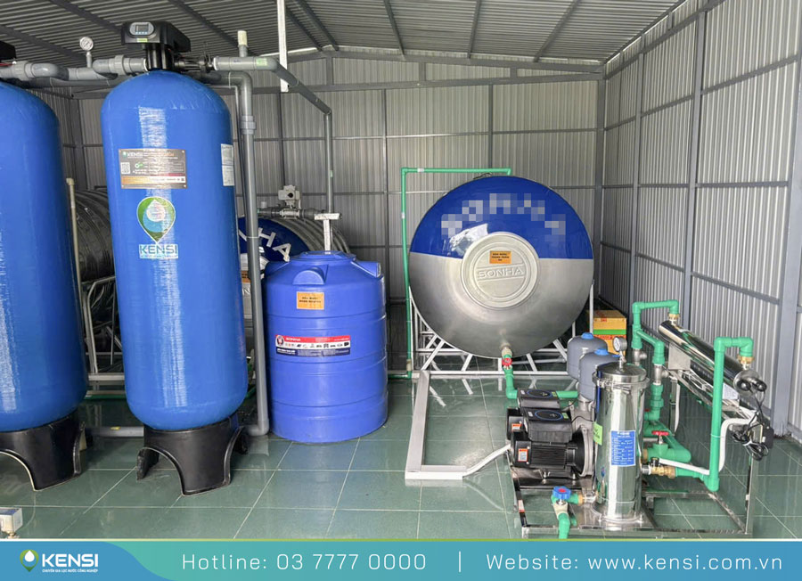 Thiết kế hệ thống đa tầng, tạo nguồn nước tinh khiết