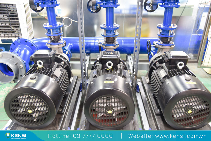 Bơm cấp nước ở hệ thống máy lọc