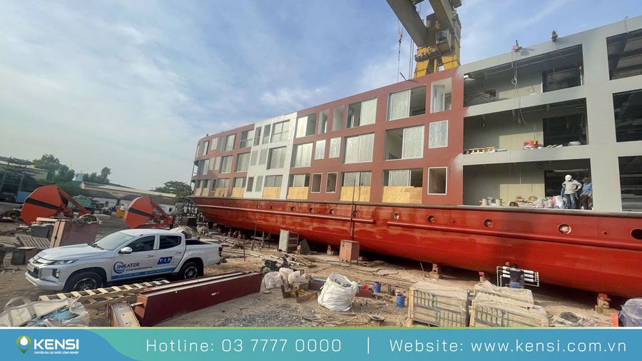 Tekcom - Đơn vị chuyên thiết kế hệ thống lọc nước công nghiệp RO cho các tàu thuyền chất lượng cao 