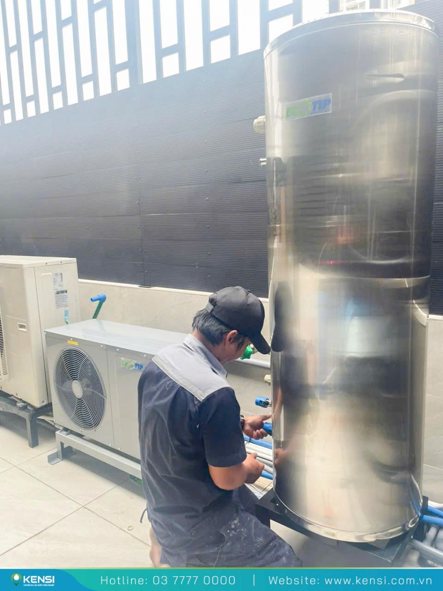Kỹ thuật tiến hành lắp đặt máy bơm nhiệt 