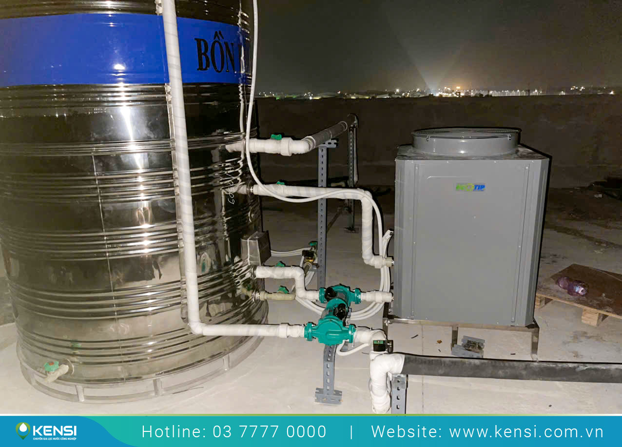 Tekcom tư vấn thiết kế, lắp đặt máy bơm nhiệt cho bệnh viện