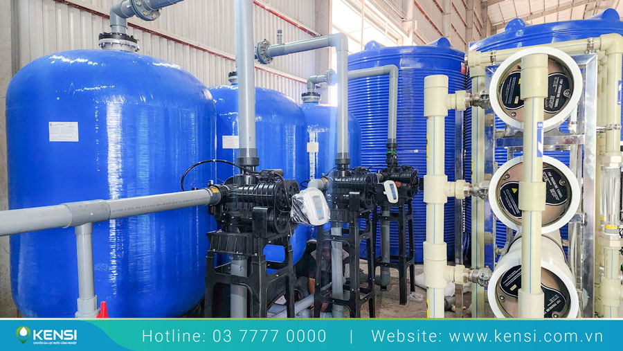 Hệ thống lọc nước RO tạo nguồn nước sạch, phục vụ cho nhiều hoạt động