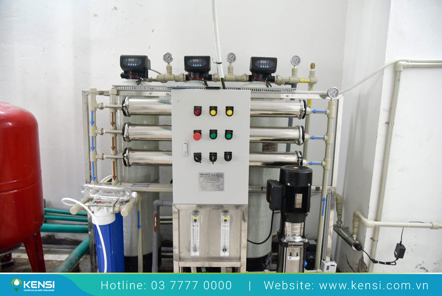 Tekcom thiết kế, lắp đặt hệ thống xử lý nước chất lượng, giá tốt cho trường học