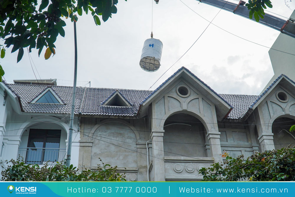 Dự án lắp đặt máy bơm nhiệt Heat Pump công nghiệp tại KĐT An Khánh