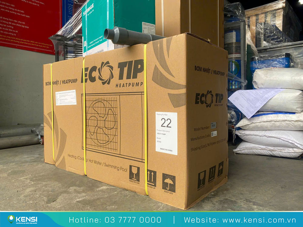 Thiết kế bơm nhiệt tích hợp cùng lọc tổng giúp nâng cao hiệu quả xử lý nước