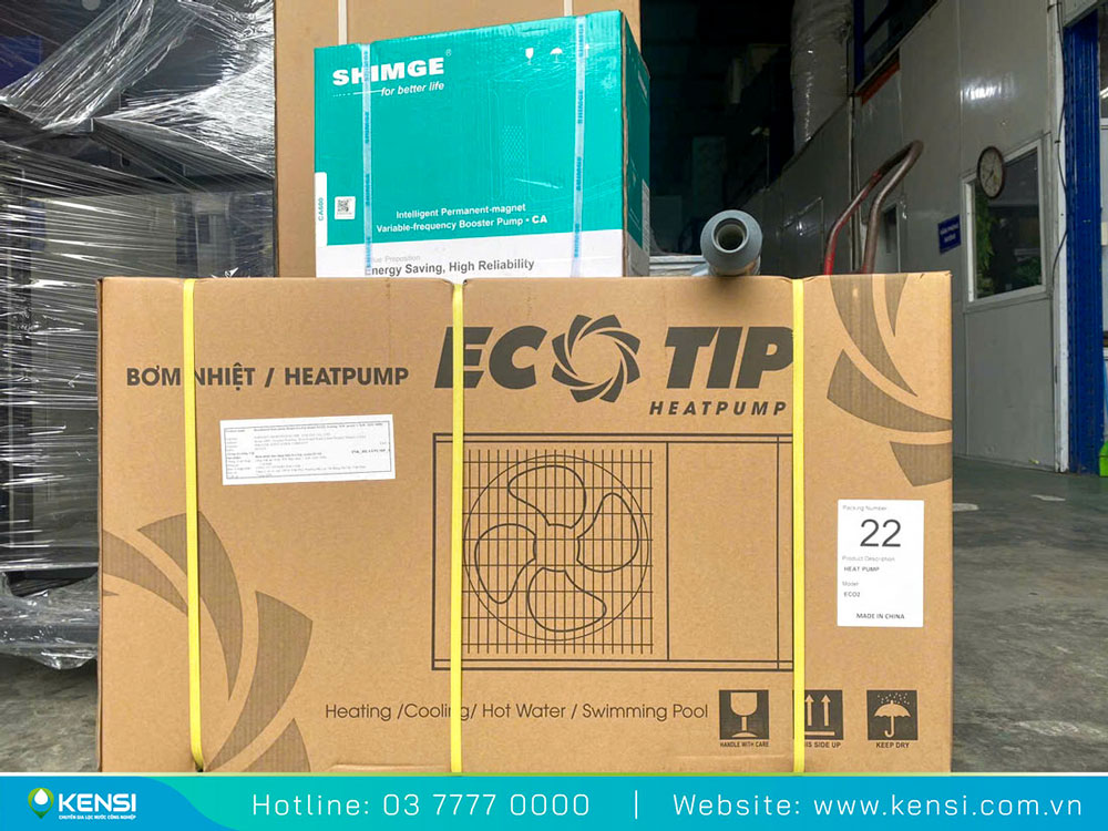 Hệ thống bơm nhiệt vận hành ổn định, bền bỉ