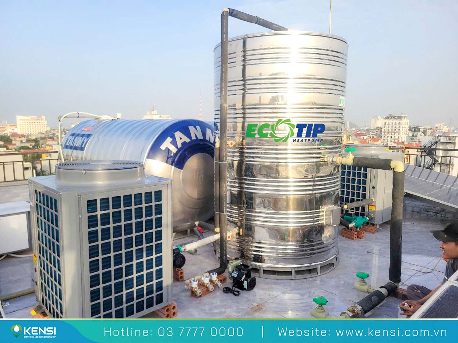 Hệ thống Heat Pump không sử dụng buồng đốt, an toàn