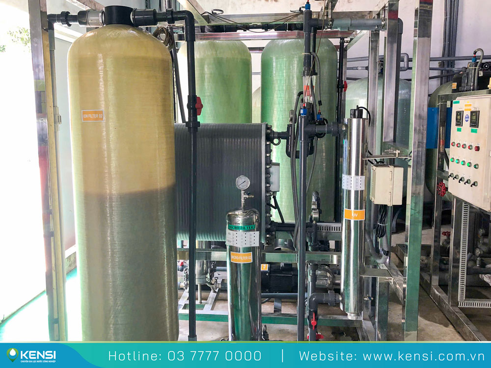 Dự án bảo dưỡng hệ thống lọc nước RO - EDI công suất lớn