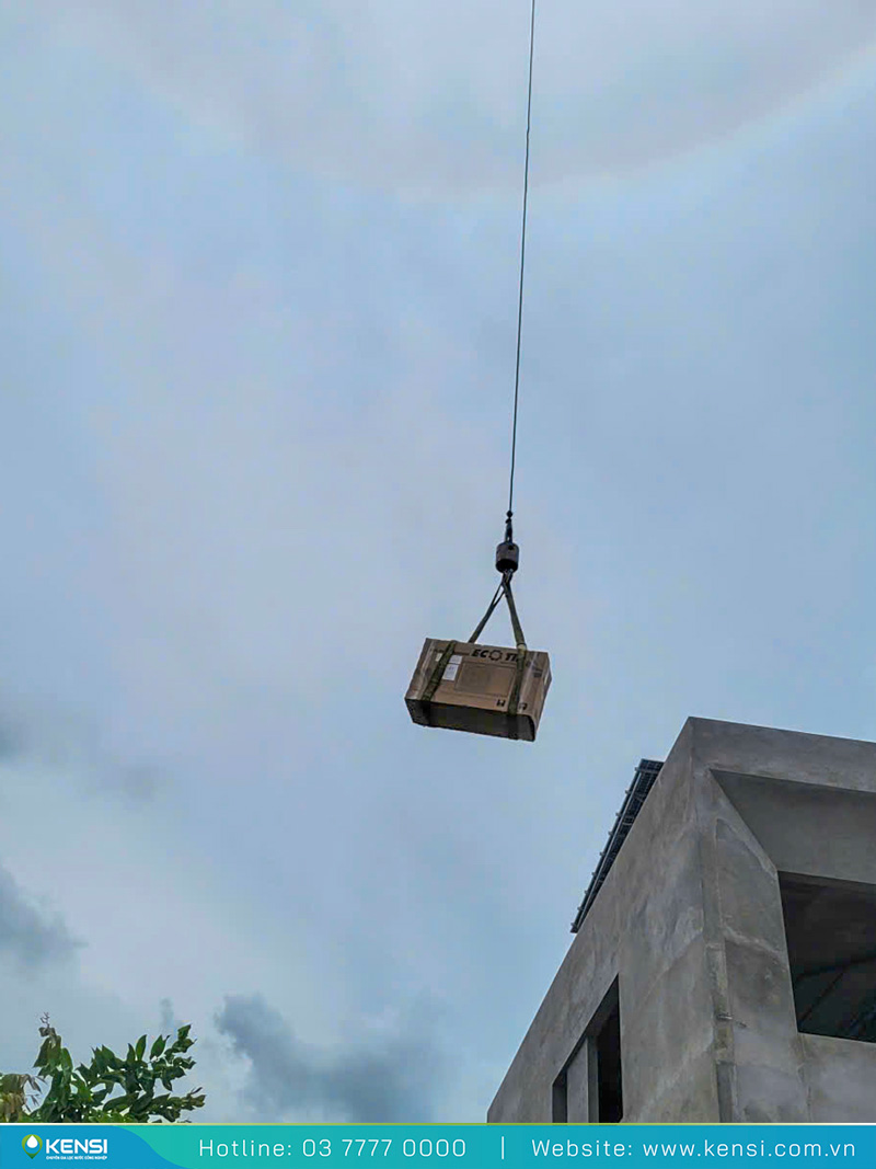 Hệ thống lọc tổng và máy bơm nhiệt Heat Pump