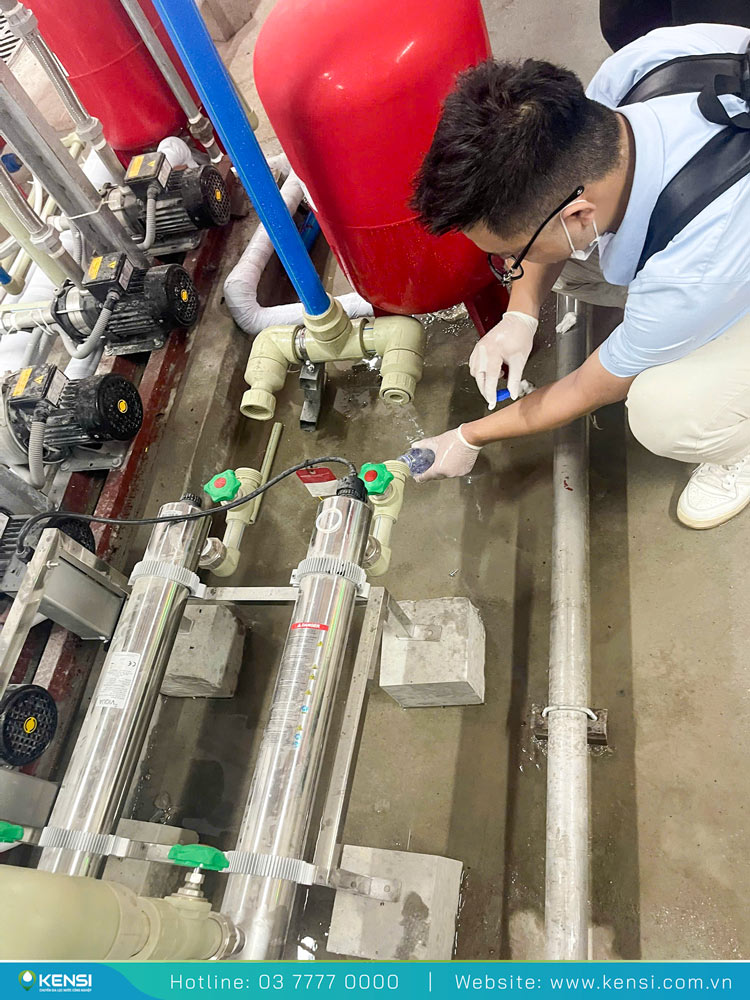 Hệ thống lọc tổng xử lý nước cấp đầu nguồn