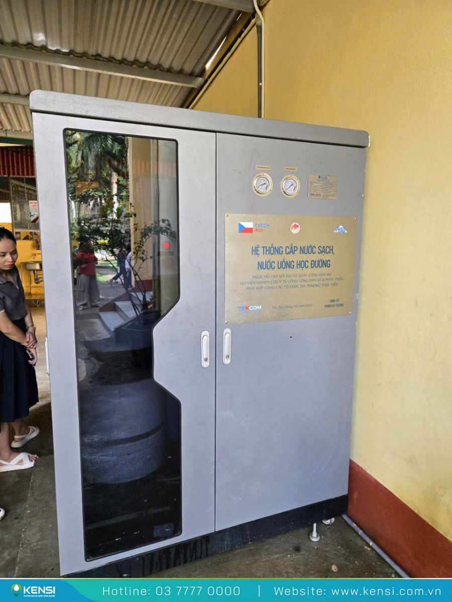 Tekcom cung cấp máy lọc nước ở trường học chính hãng, giá tốt