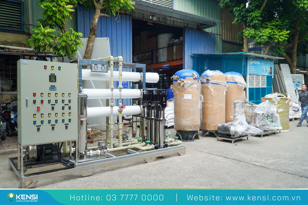 Hệ thống lọc nước công nghiệp RO 6m3/h cho nhà máy sản xuất đồ uống tại Tp. Hồ Chí Minh