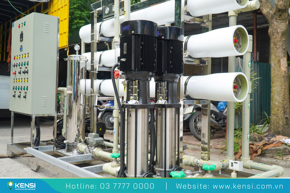 Hệ thống lọc nước công nghiệp RO cho nguồn nước sạch đạt chuẩn