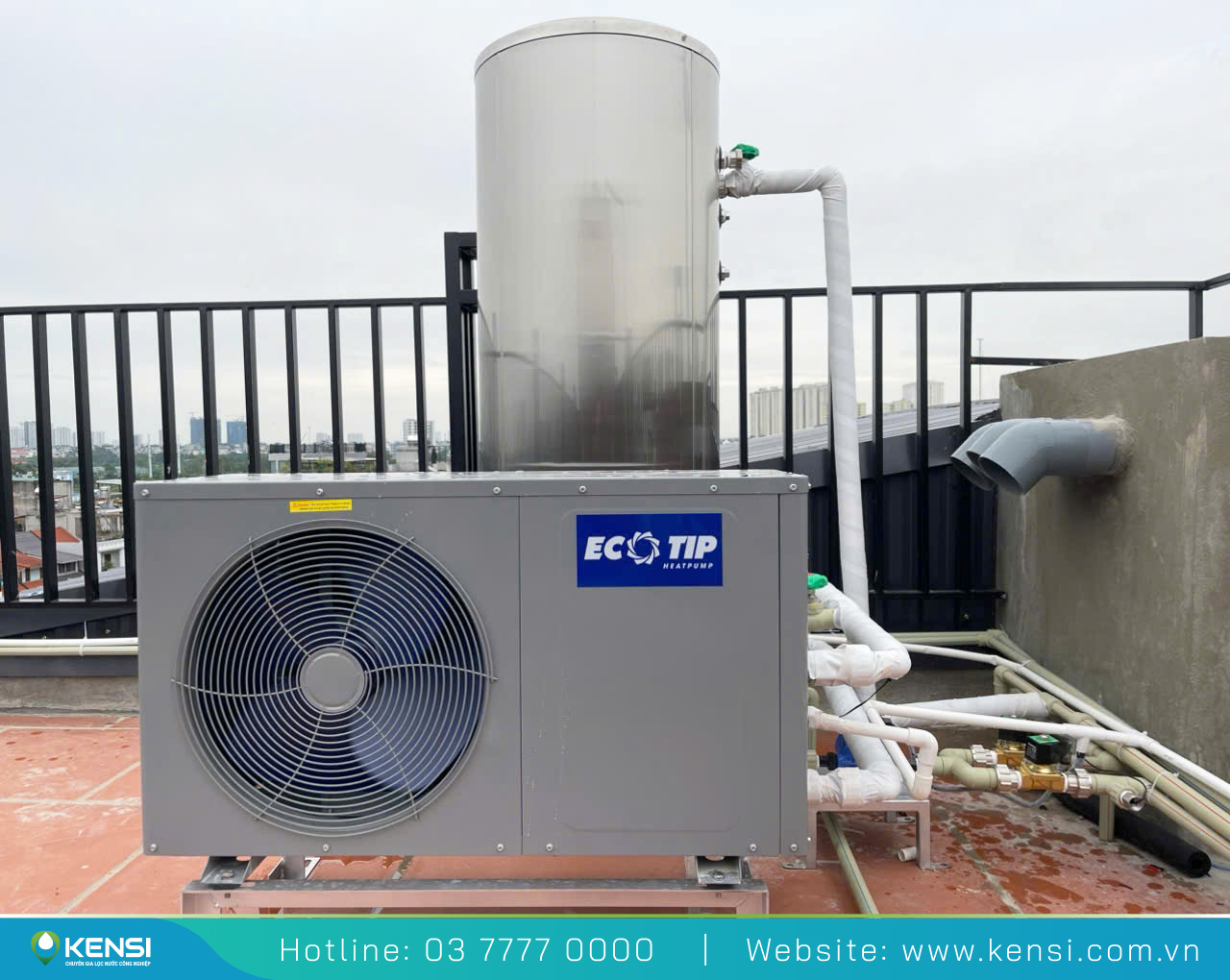 Hệ thống bơm nhiệt Heat Pump dân dụng