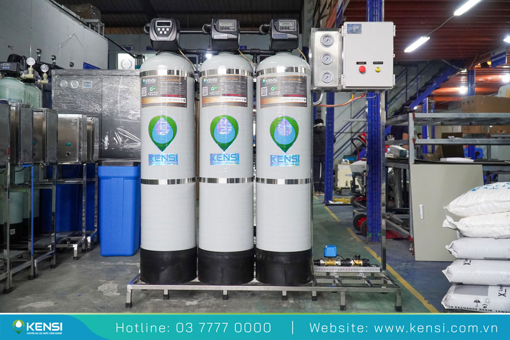 Hệ thống lọc tổng sinh hoạt 2000l/h cho nguồn nước sinh hoạt đạt chuẩn