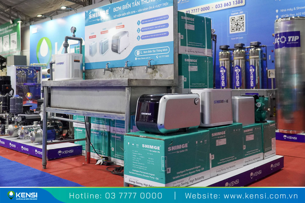 Bơm tăng áp biến tần thông minh Shimge