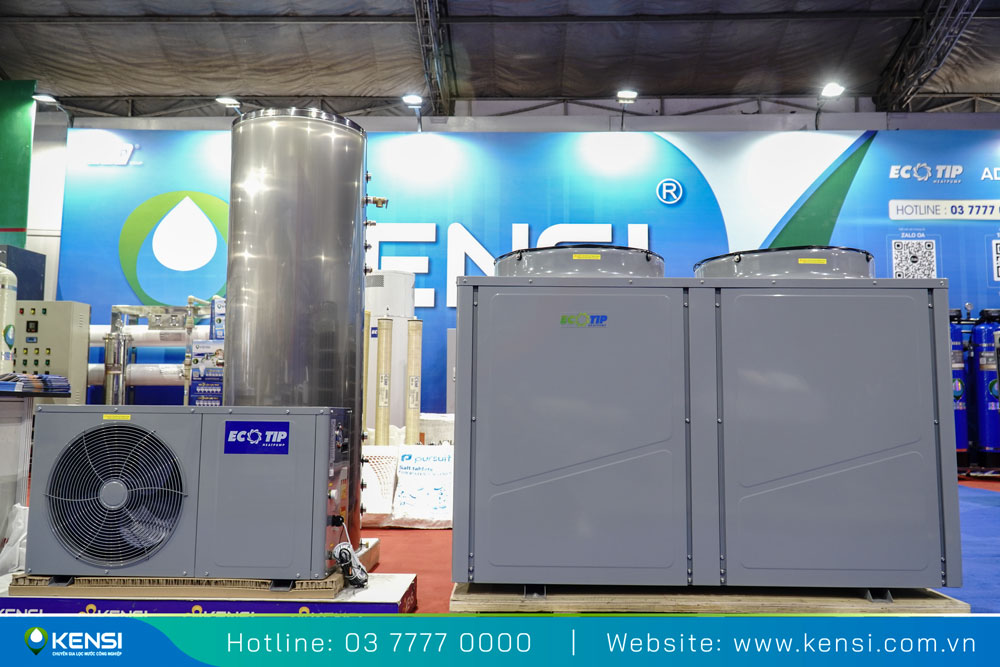 Hệ thống nước nóng trung tâm Heat Pump
