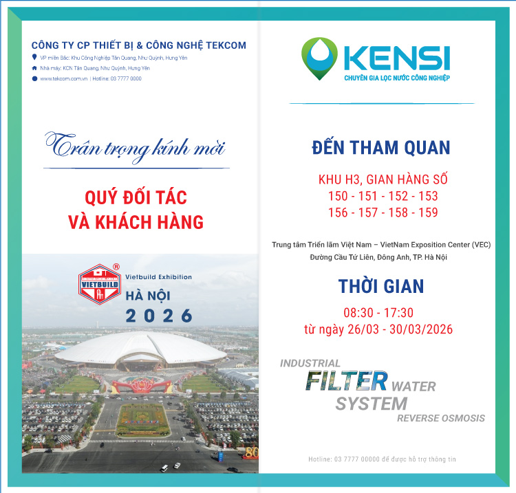 Thư mời tham quan triển lãm Vietbuild Hà Nội 2026 lần 1