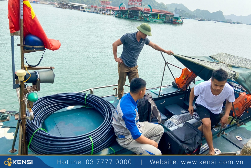 Lắp đặt máy lọc nước biển tại đảo Long Châu