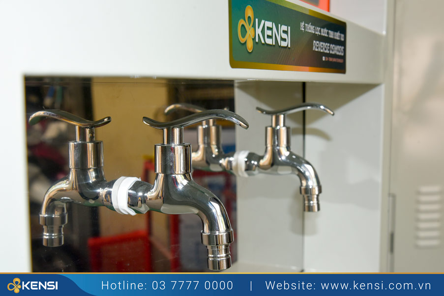 Hệ thống lọc nước cung cấp nước uống trực tiếp cho công nhân viên