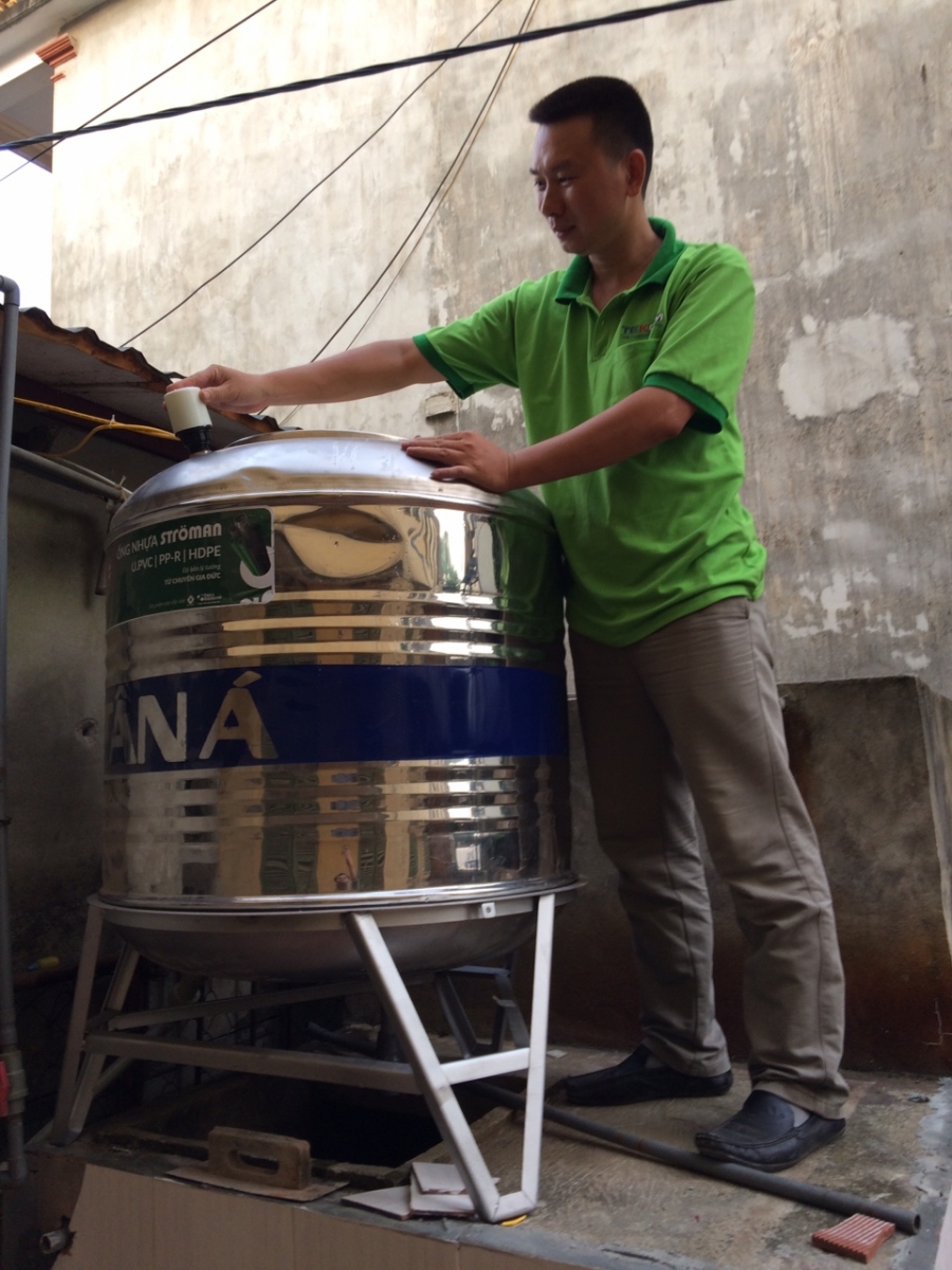 Kiểm tra chất lượng nước sau quá trình lọc RO