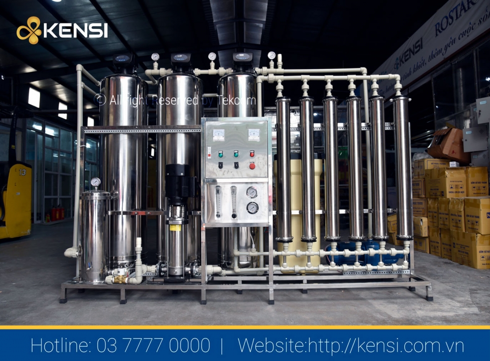 Hệ thống máy lọc nước công nghiệp 1500 L/H