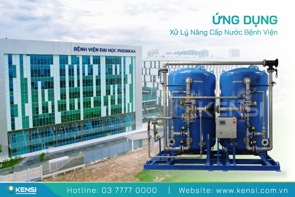 Hệ thống lọc tổng cho bệnh viện