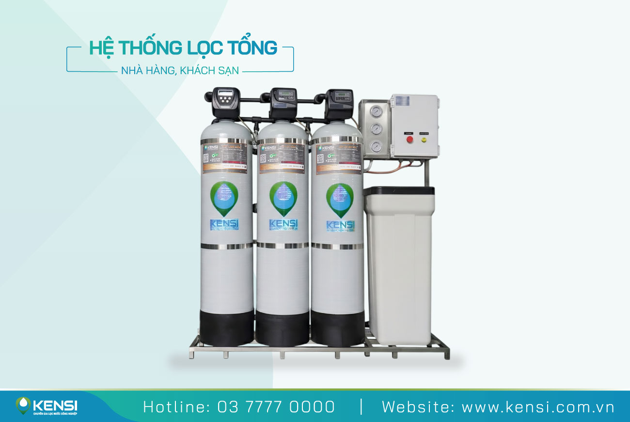 Hệ thống lọc tổng nhà hàng, khách sạn