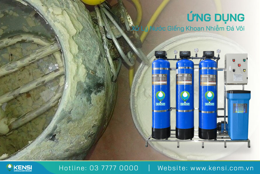 Hệ thống lọc nước giếng nhiễm đá vôi