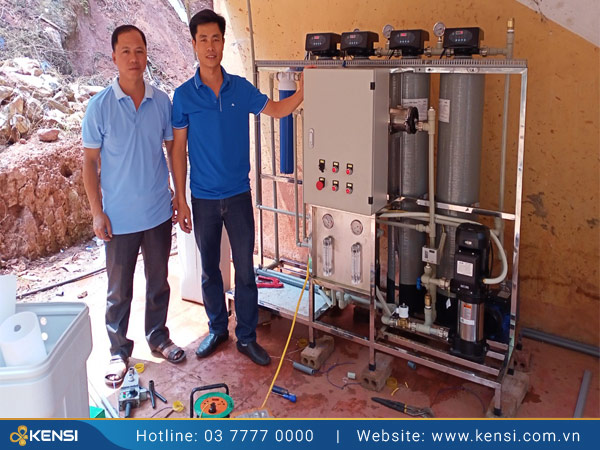 Quá trình lắp đặt hệ thống lọc nước RO công nghiệp