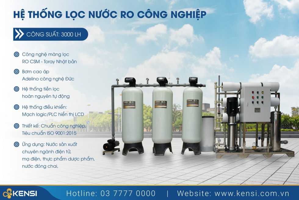 Hệ thống lọc nước công suất lớn