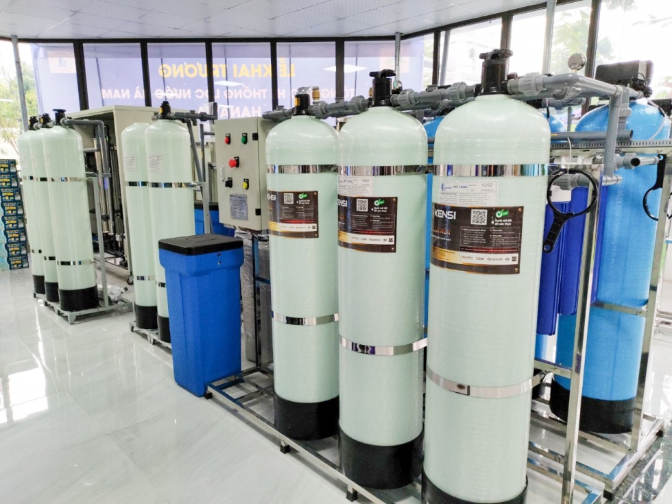 Hệ thống lọc tổng xử lý các vấn đề ô nhiễm của nguồn nước sinh hoạt