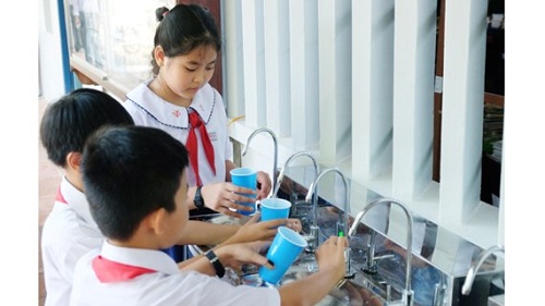 Hệ thống lọc nước dùng cho trường học