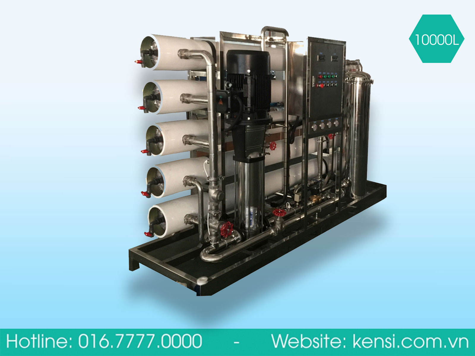 hệ thống lọc nước ro công nghiệp 10000l/h