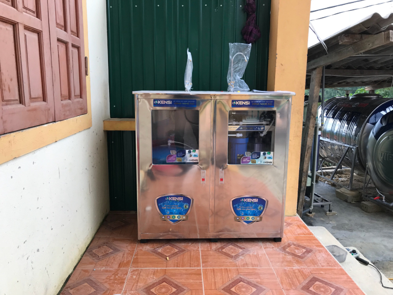 tekcom lắp đặt máy lọc nước tại các trường học