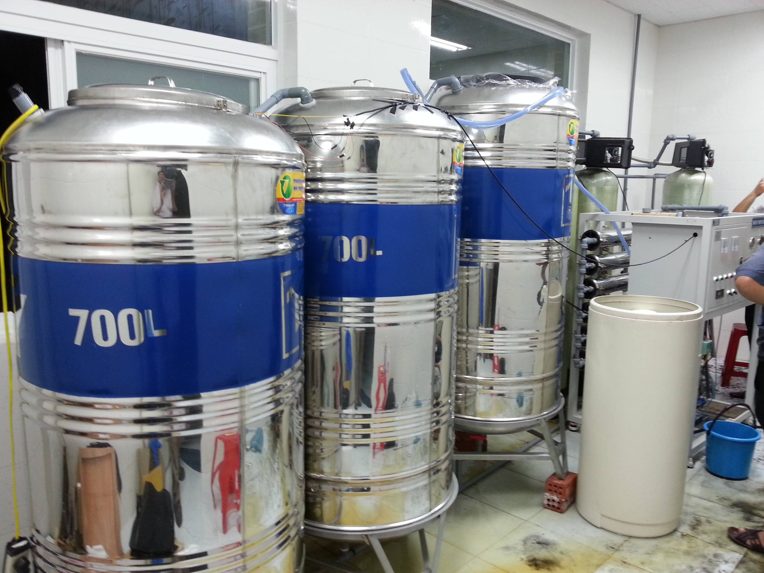 hệ thống lọc nước cho máy chạy thận ở Bệnh Viện Đa Khoa Quảng Nam