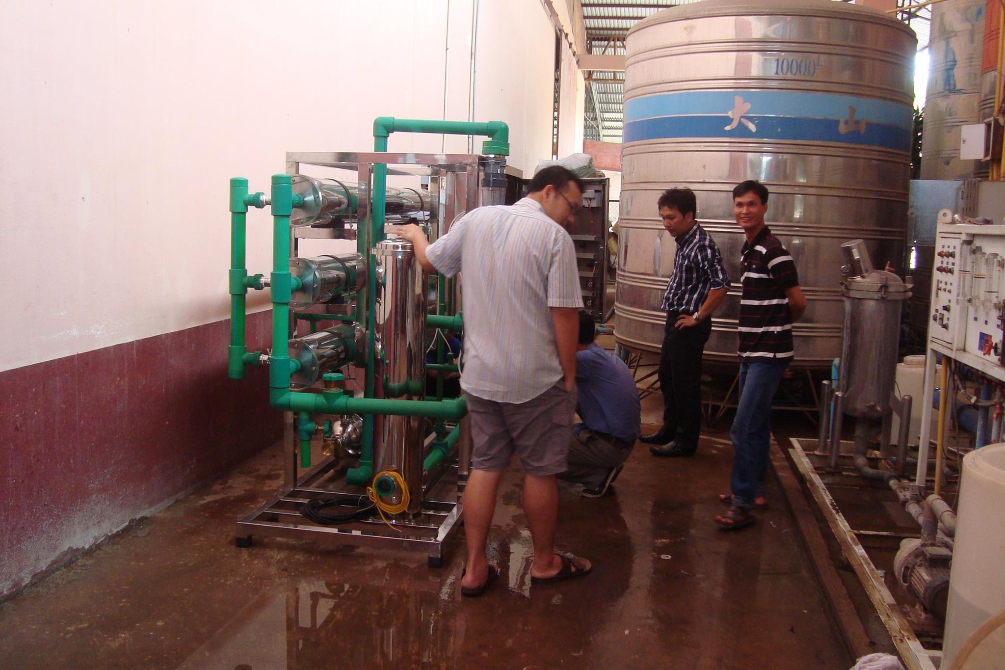  hệ thống xử lý nước tại nhà máy Chaicheron -Thái Lan