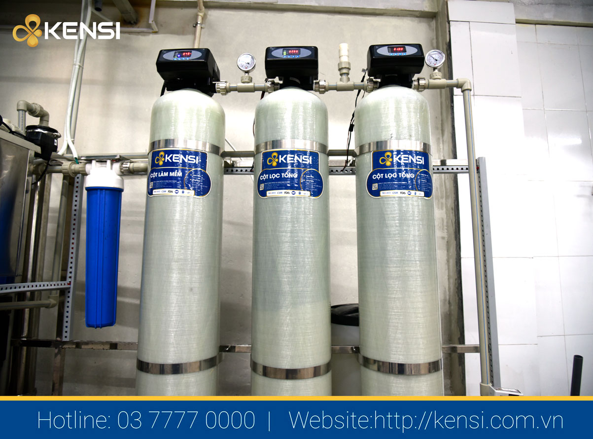 Hệ thống lọc nước RO công nghiệp xử lý nước sạch tại các khách sạn mini