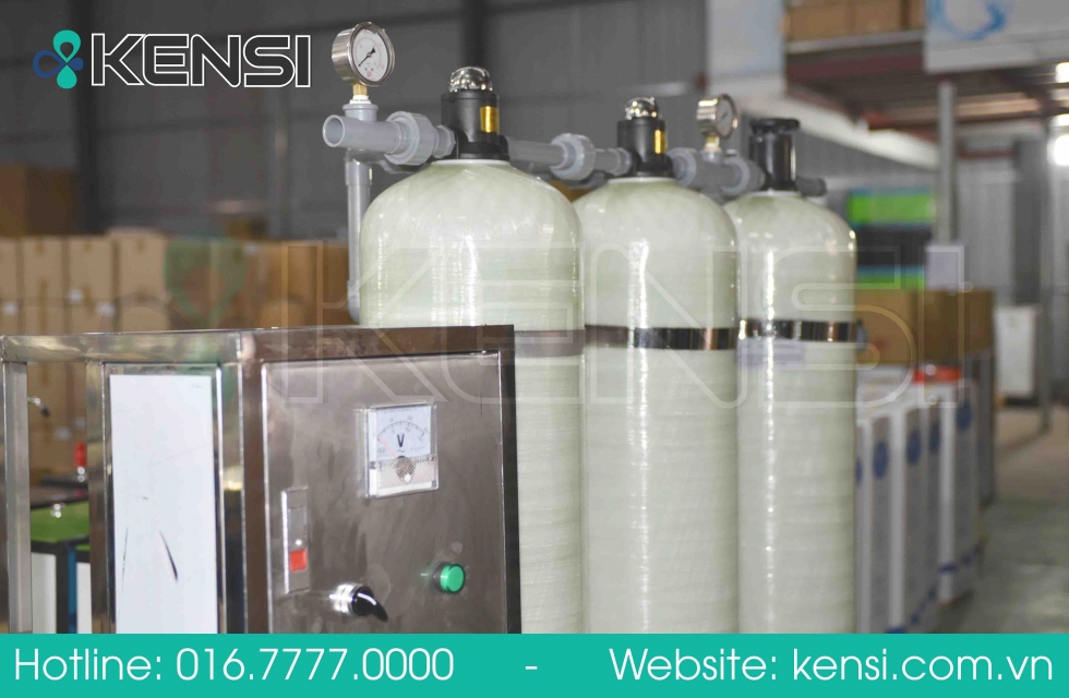 Hệ thống máy lọc nước công nghiệp lọc sạch tinh khiết khi lắp thêm màng lọc RO