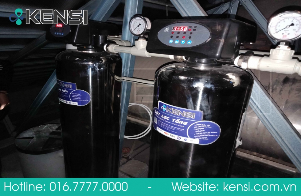 Lắp đặt hệ thống máy lọc nước công nghiệp tại các toàn nhà