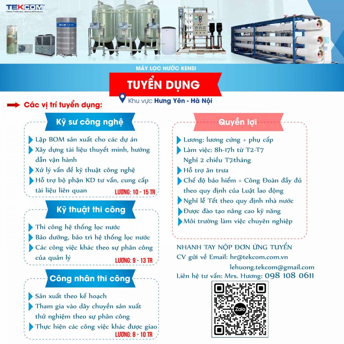 Tuyển dụng Kensi